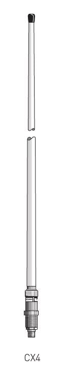 Antenna VHF 1,26m 0db+N240F Ró