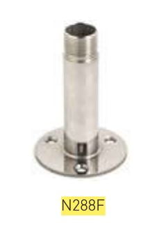 Deck mount 1'14, Stainless