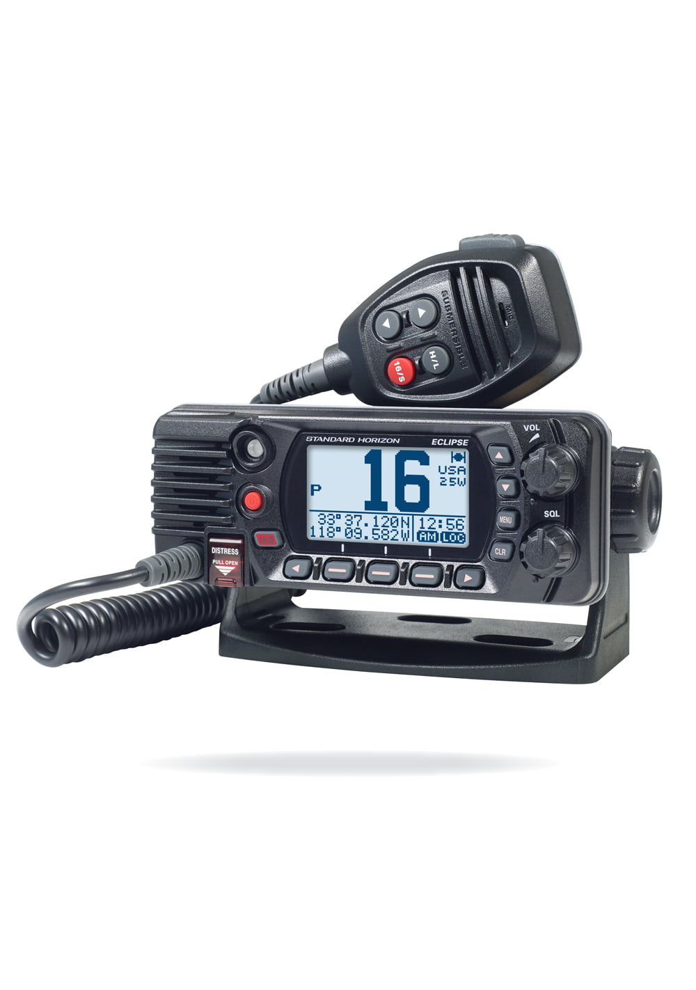 VHF Talstöð með innbyggðum GPS