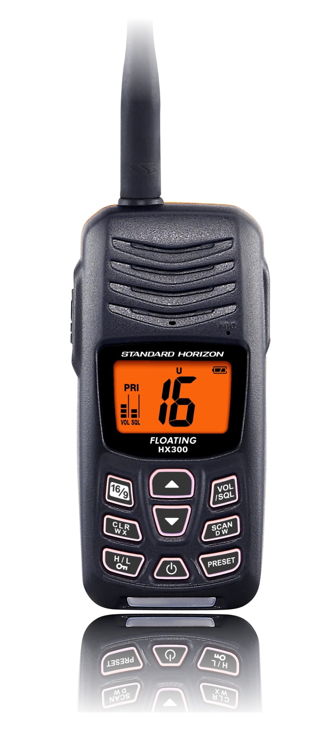 VHF HX300E handtalstöð