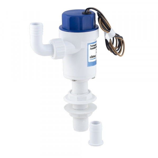 Aerator Pump 500GPH 12V Straight