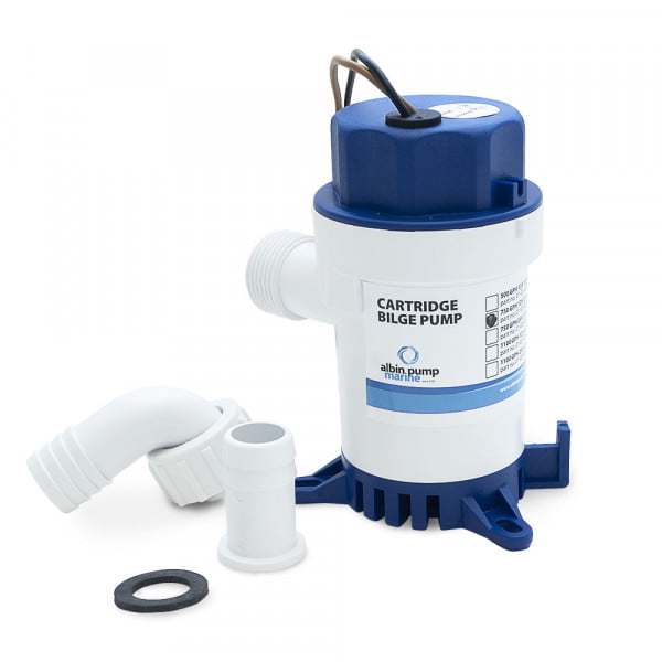Cartridge Bilge Pump 750GPH 24V