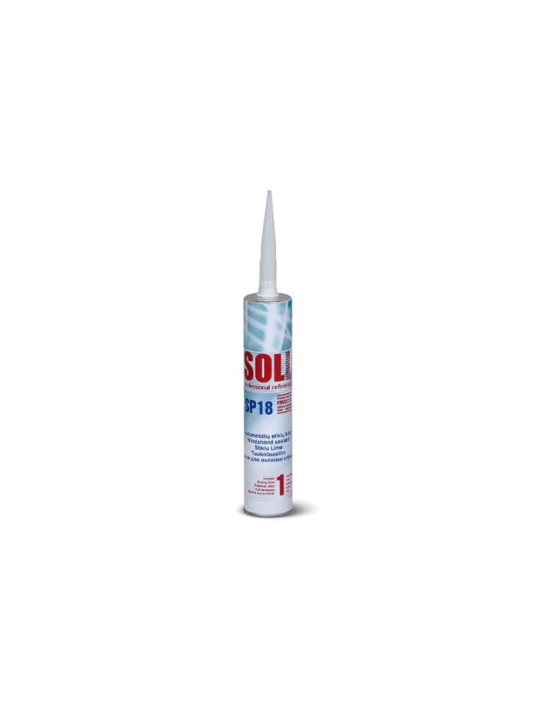 SOLL SP 18 Framrúðulím, Svartur 310 ML