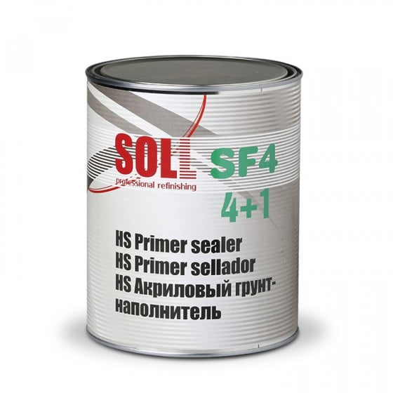 SOLL Acrylic filler HS 4+1 SF4, color dark grey 3.785ltr