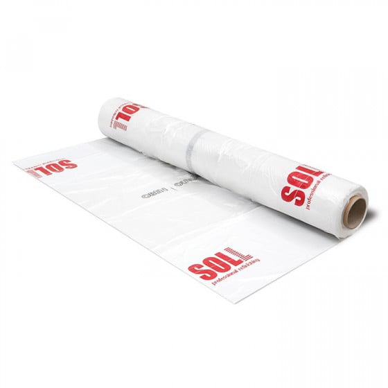 SOLL HDPE masking static foil 150m x 4m x 10my